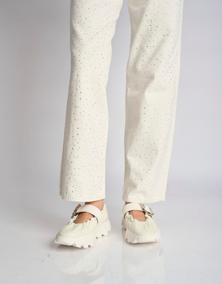 נעלי נשים - 4CCCCEES - נעלי בובה TURA COVE - לבן2