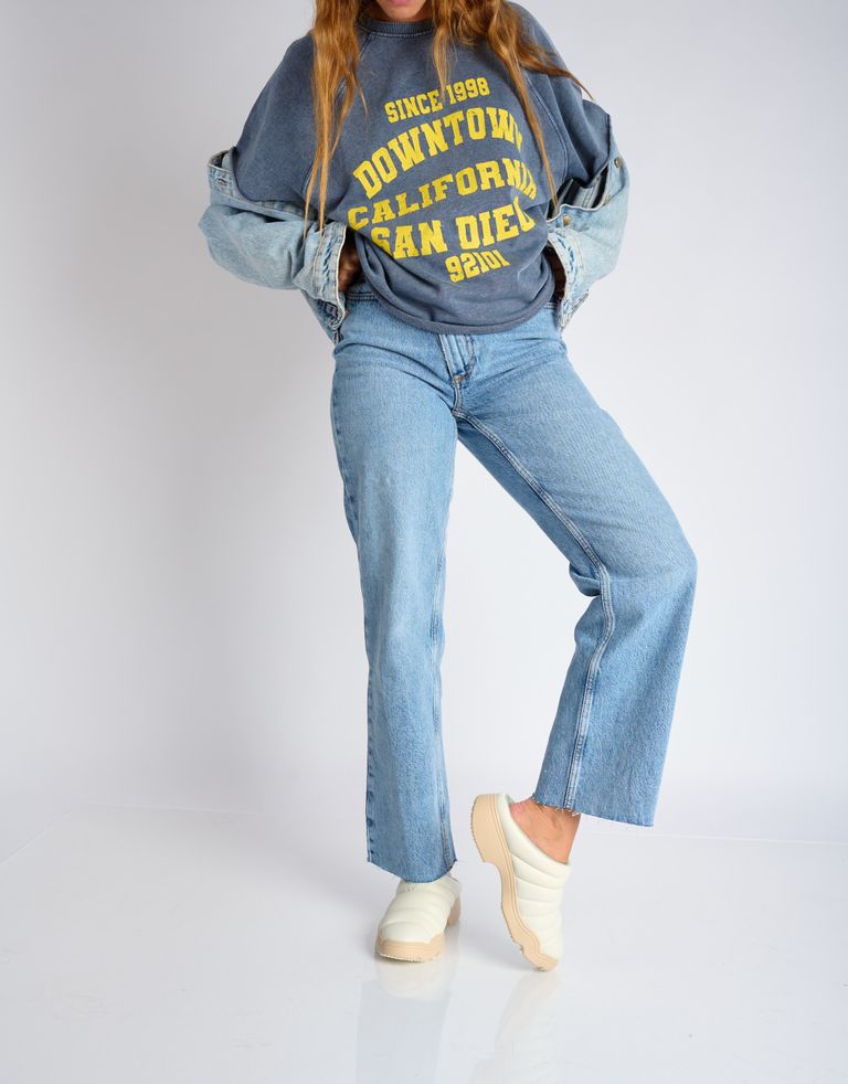 נעלי נשים - 4CCCCEES - כפכפי עור SANHO ROLL - לבן1