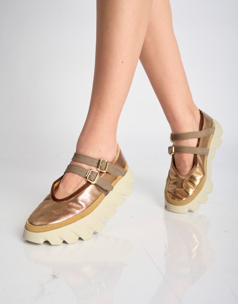 נעלי נשים - 4CCCCEES - נעלי בובה TURA BALLET - ברונזה4