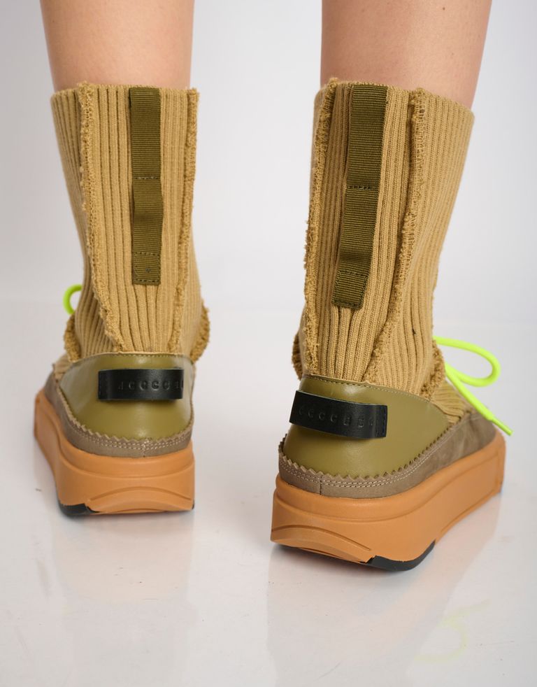 נעלי נשים - 4CCCCEES - מגפיים RAY ASPER - חאקי4