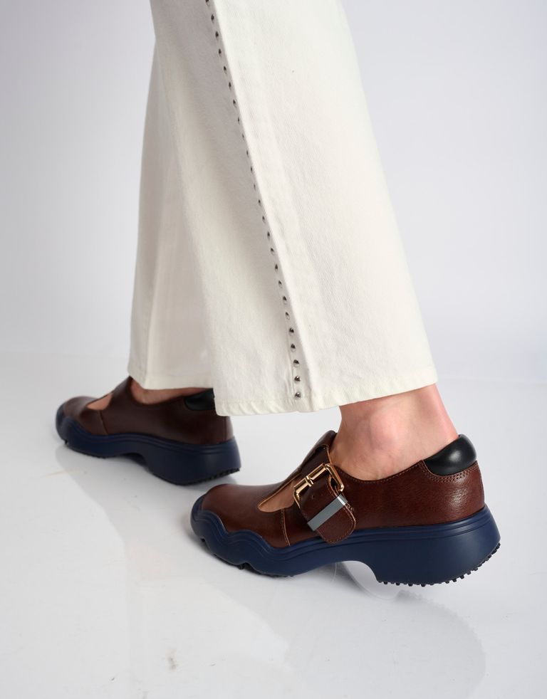 נעלי נשים - 4CCCCEES - נעלי בובה SANHO TIBA - חום4