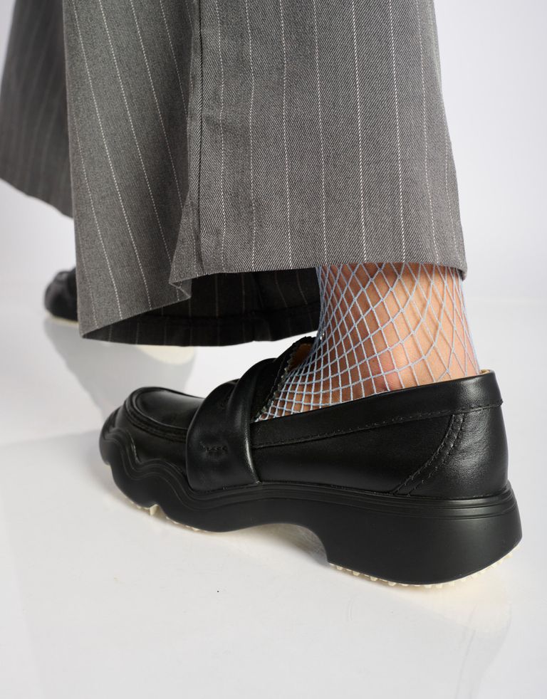 נעלי נשים - 4CCCCEES - נעלי מוקסין SANHO LOA - שחור4