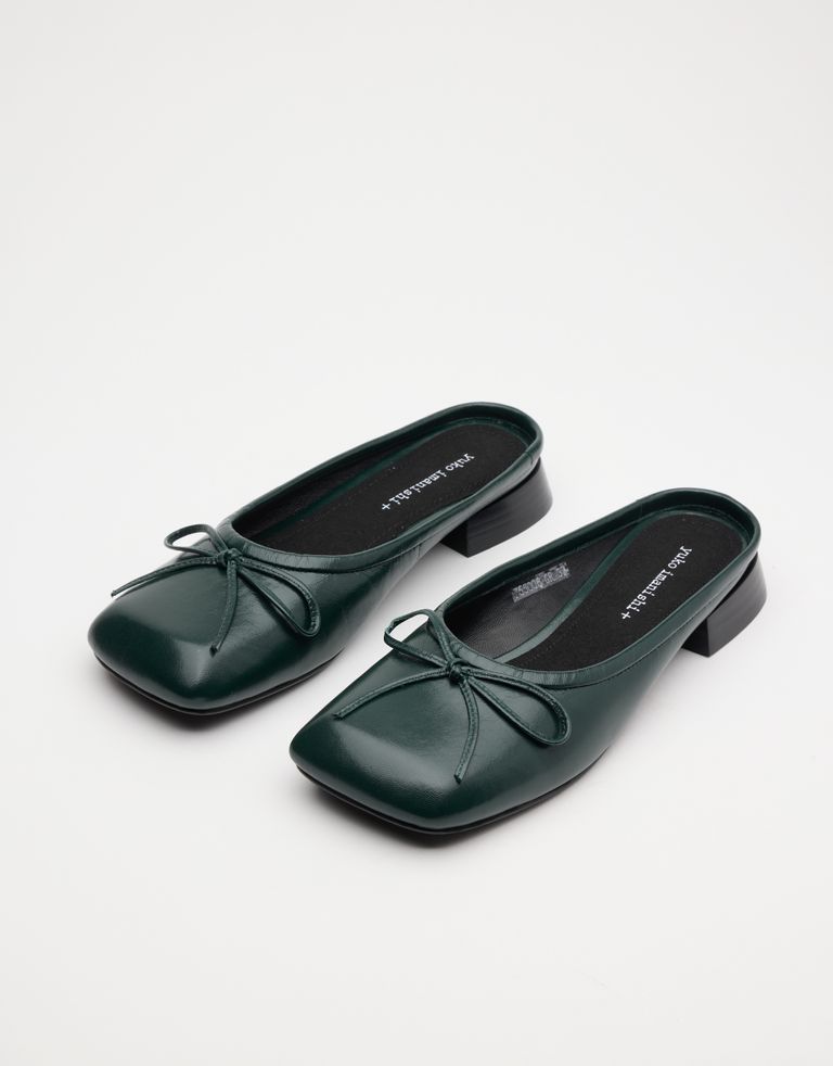 נעלי נשים - Yuko Imanishi - כפכפים שטוחים MIKE - ירוק3