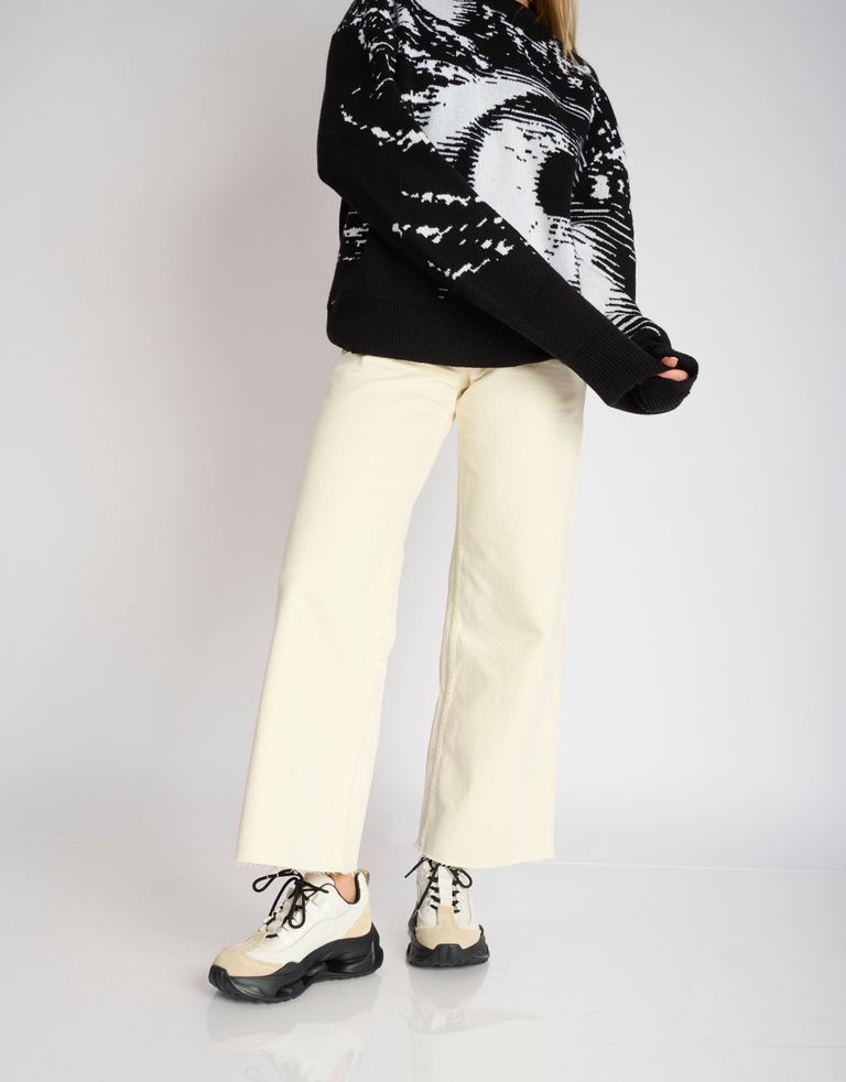 נעלי נשים - Yuko Imanishi - סניקרס SENA - לבן3