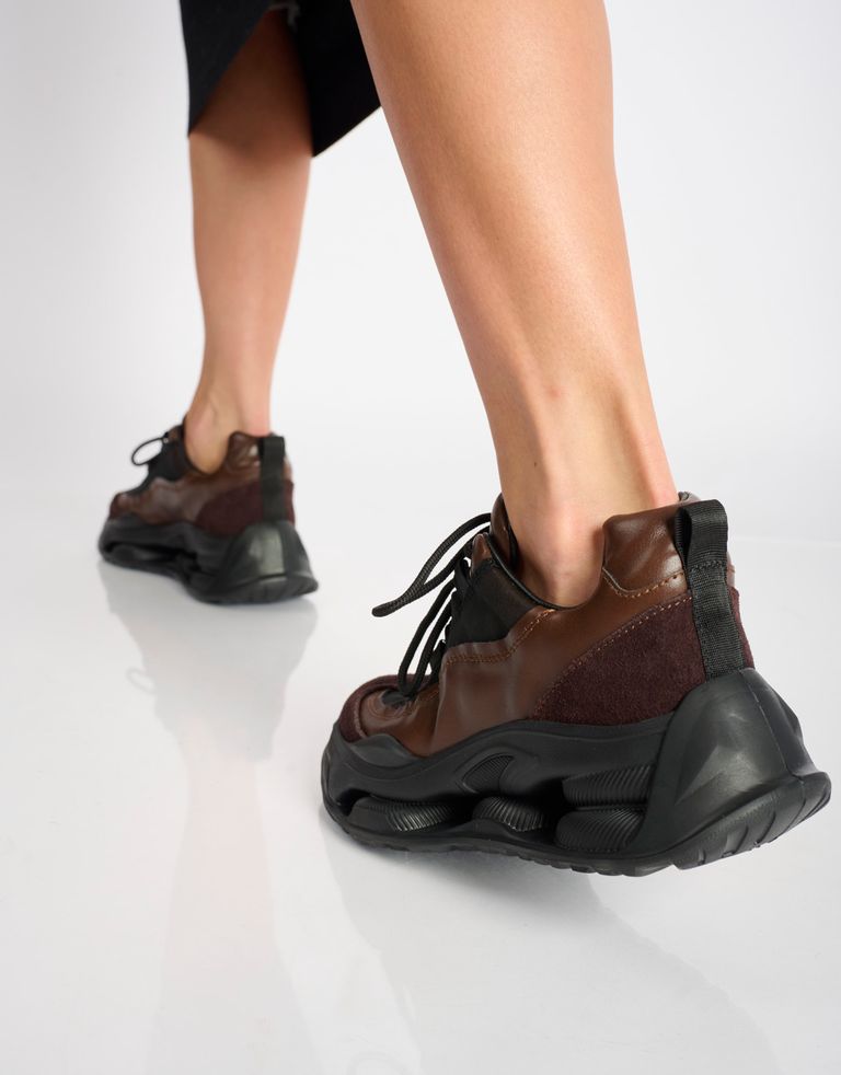 נעלי נשים - Yuko Imanishi - סניקרס SENA - חום4