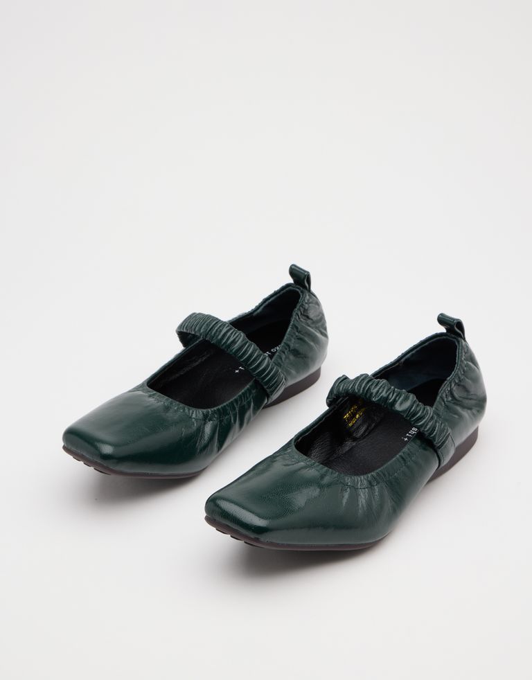 נעלי נשים - Yuko Imanishi - נעלי בובה שטוחות MAA - ירוק3