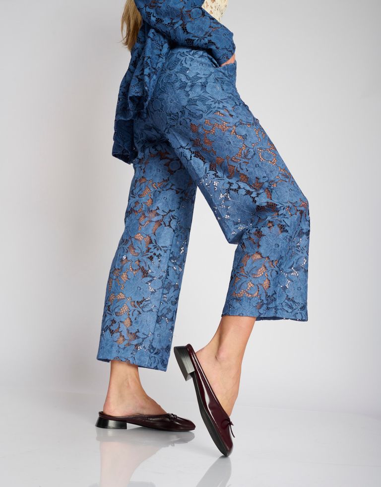 נעלי נשים - Yuko Imanishi - כפכפים שטוחים MIKE - בורדו4