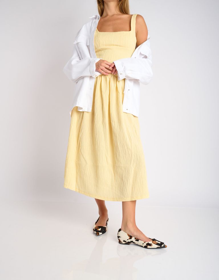 נעלי נשים - Bibi lou - נעלי סירה עם הדפס BONNIE - לבן   חום1