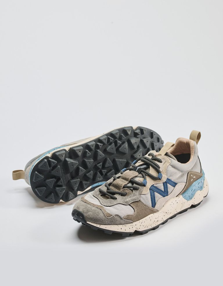 נעלי גברים - Flower Mountain - סניקרס LENZAN - אפור2