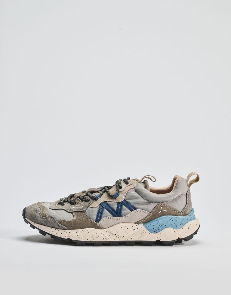 נעלי גברים - Flower Mountain - סניקרס LENZAN - אפור4