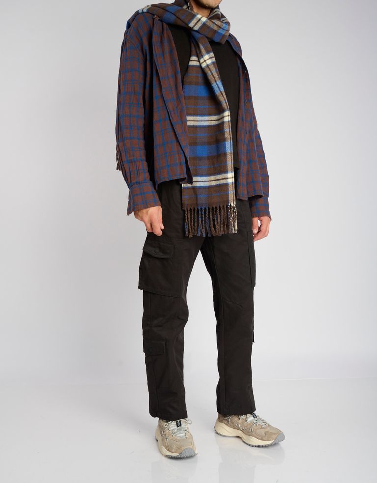 נעלי גברים - Flower Mountain - סניקרס זמש ובד YMABUSHI - אפור בהיר3