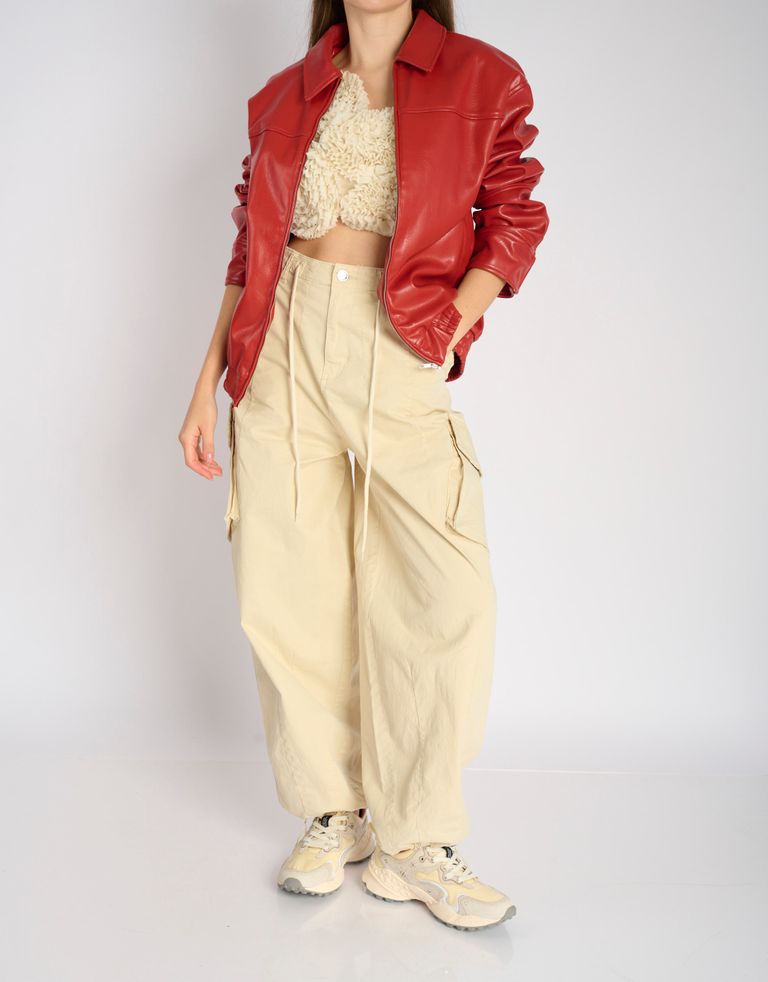 נעלי נשים - Flower Mountain - סניקרס זמש ובד RULIS - אופוויט2