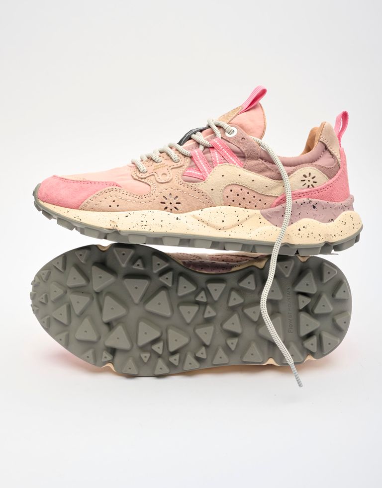 נעלי נשים - Flower Mountain - סניקרס YAMANO 3 - ורוד2