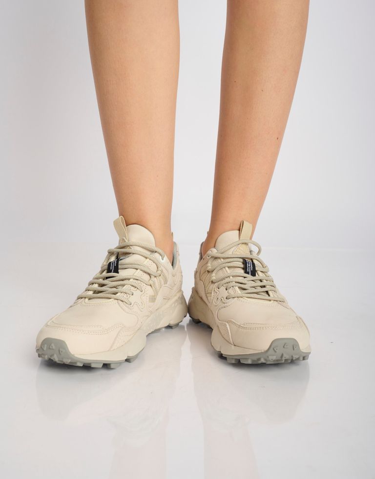 נעלי נשים - Flower Mountain - סניקרס עור YAMANO - אופוויט4