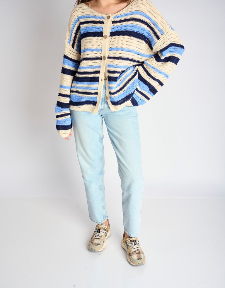 נעלי נשים - Flower Mountain - סניקרס עור וצמר YAMANO - אפור חום2