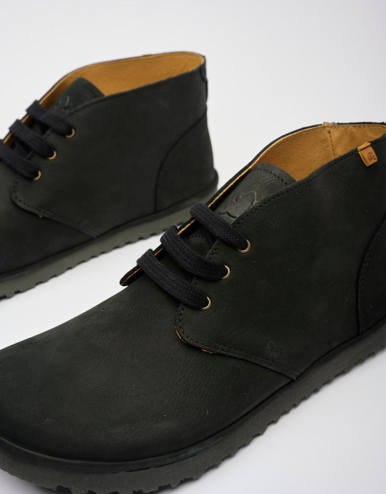 נעלי גברים - El Naturalista - נעלי עור גבוהות TRIBU - שחור2