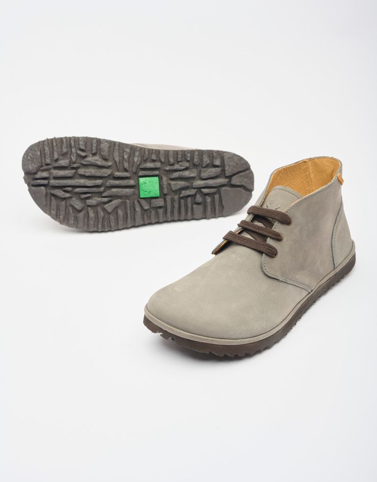 נעלי גברים - El Naturalista - נעלי עור גבוהות TRIBU - אפור4
