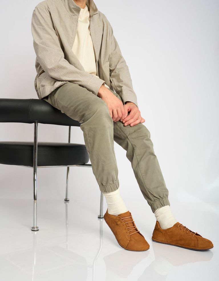 נעלי גברים - El Naturalista - נעלי עור BARE - קוניאק2