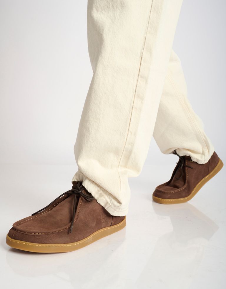 נעלי גברים - El Naturalista - נעלי עור גבוהות ORIGEN - חום כהה3