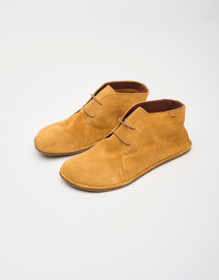 נעלי גברים - El Naturalista - נעלי זמש גבוהות BARE - קאמל4