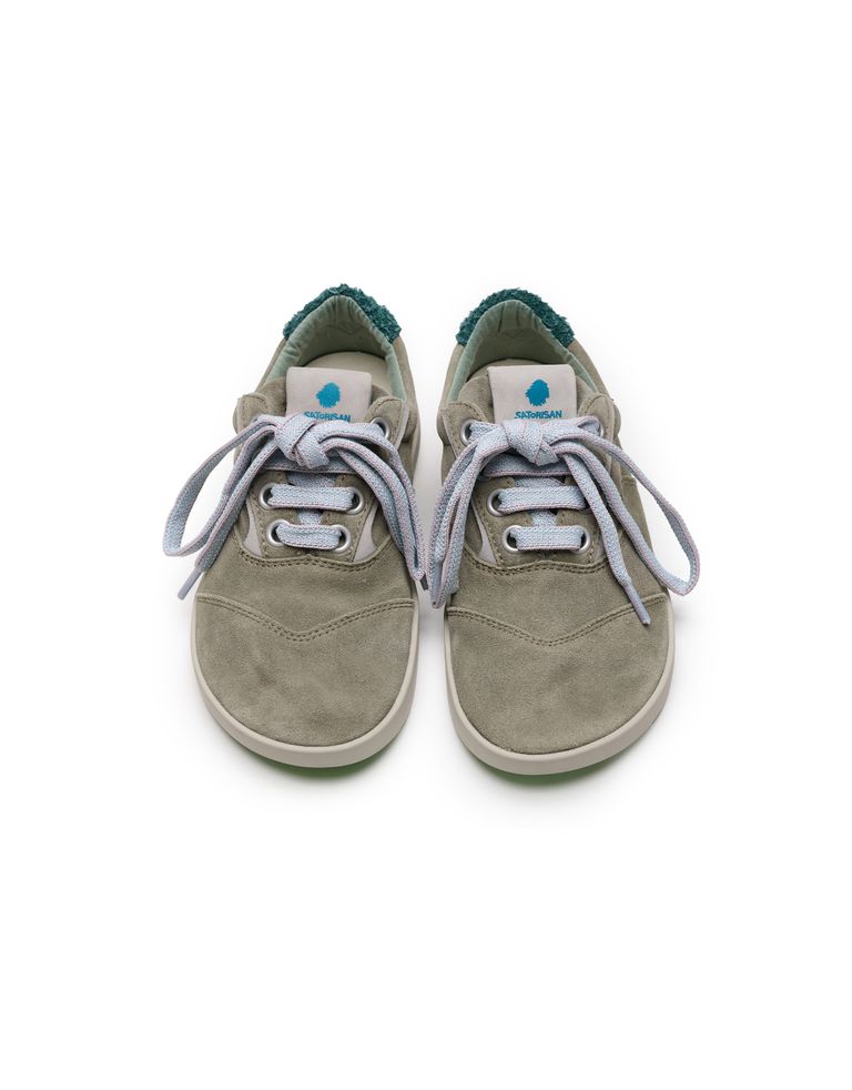 נעלי גברים - Satorisan - סניקרס זמש HATKO - אפור4