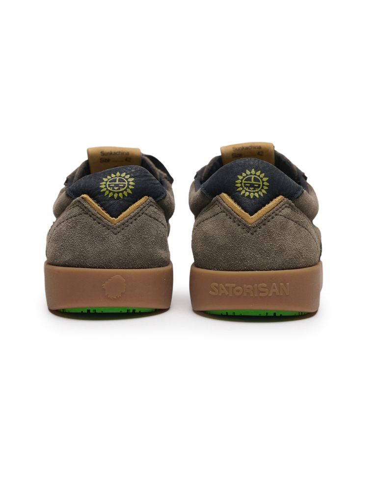 נעלי גברים - Satorisan - מוקסינים מזמש KWAHU - חאקי1