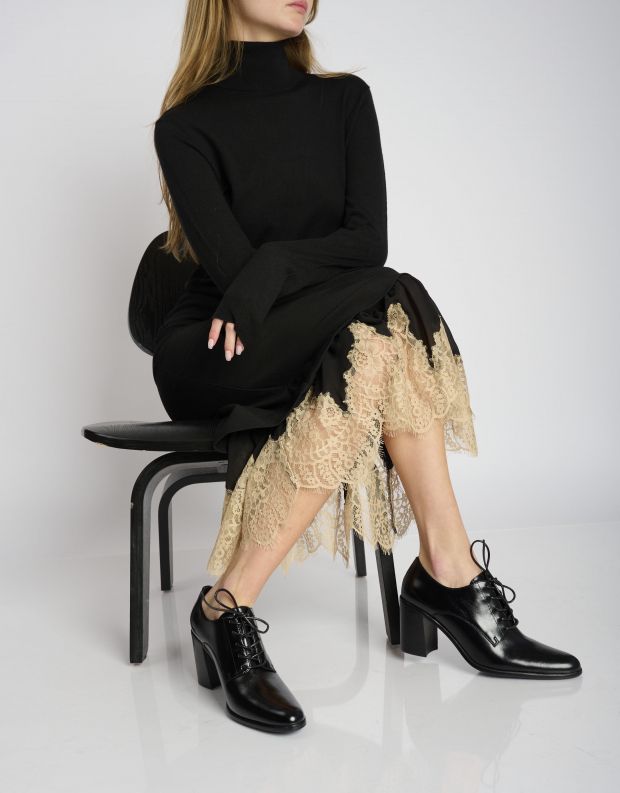 נעלי נשים - Jeffrey Campbell - נעלי עקב THOUGHT - שחור