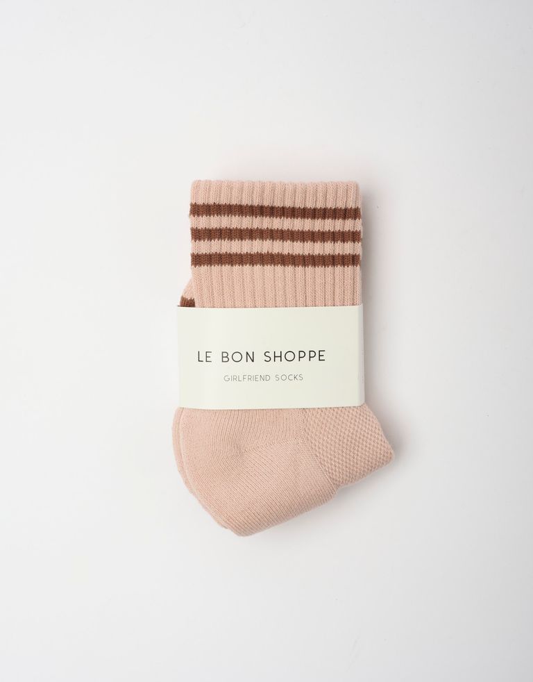 נעלי נשים - Le Bon Shoppe - גרביים GIRLFRIEND - ורוד