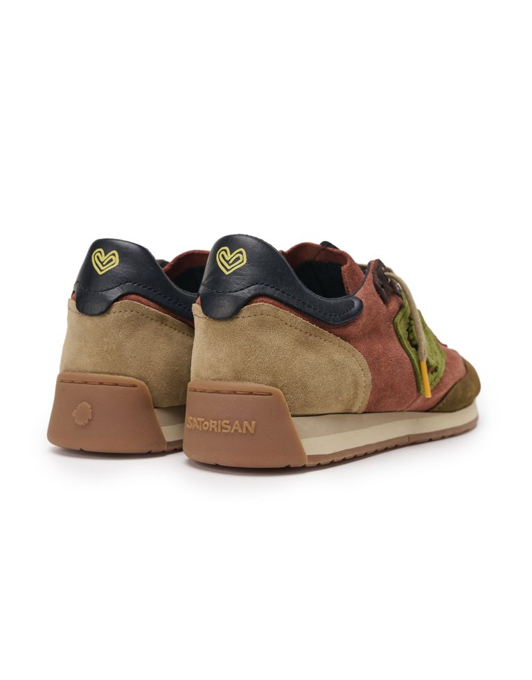 נעלי גברים - Satorisan - סניקרס זמש ENSO - חמרה3