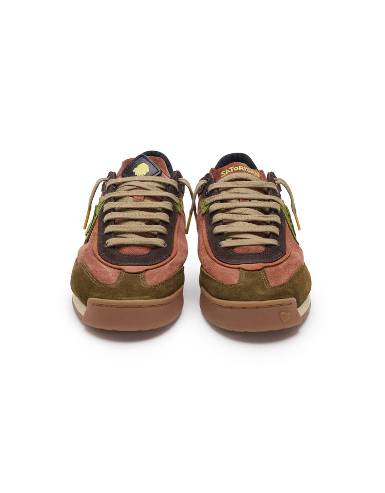 נעלי גברים - Satorisan - סניקרס זמש ENSO - חמרה4