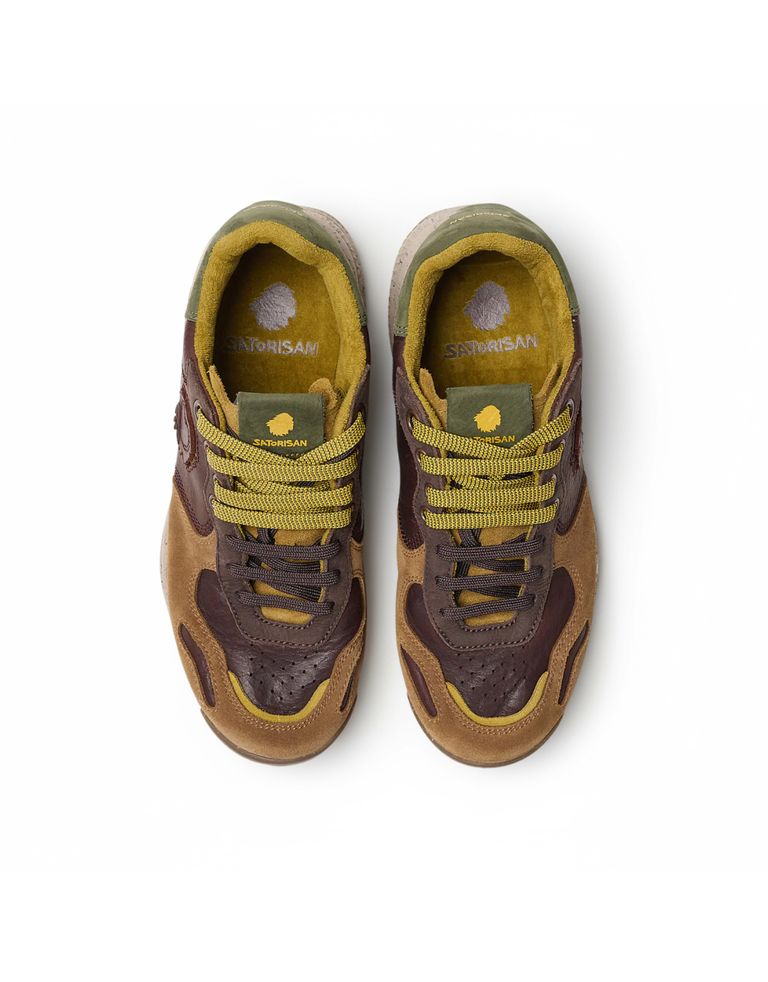 נעלי גברים - Satorisan - סניקרס  CHACRONA PULL UP - חום4