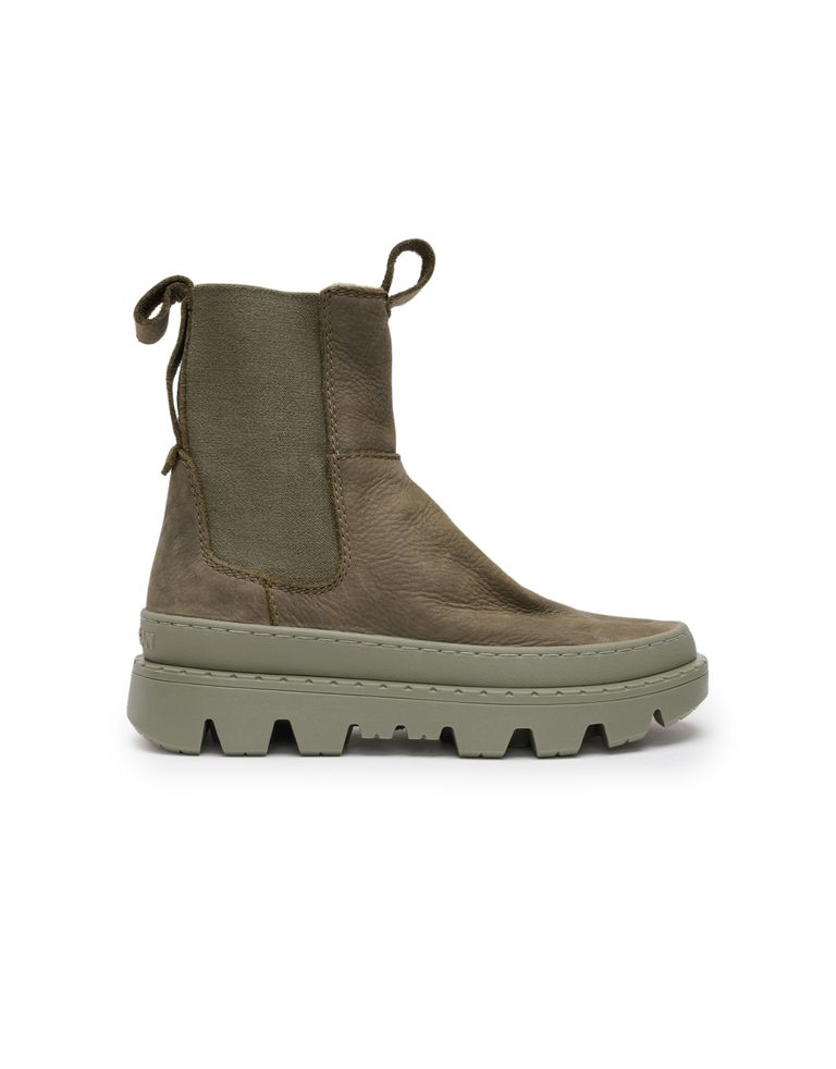 נעלי נשים - Satorisan - מגפונים UNALOME ELASTIC - חאקי1