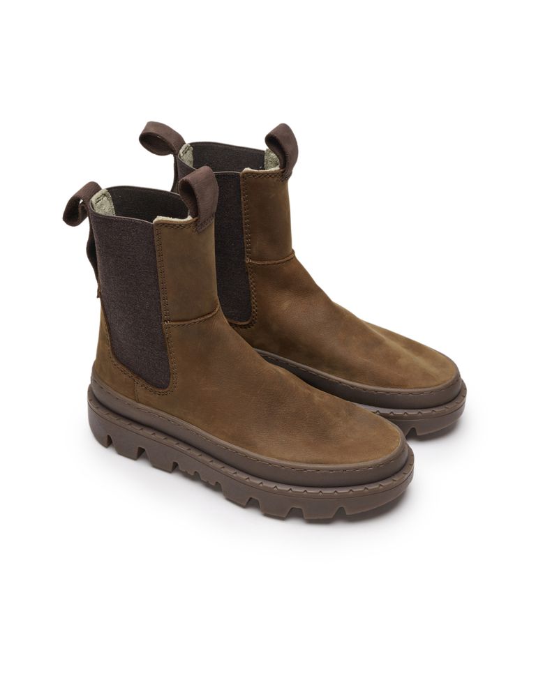 נעלי נשים - Satorisan - מגפונים UNALOME ELASTIC - חום2