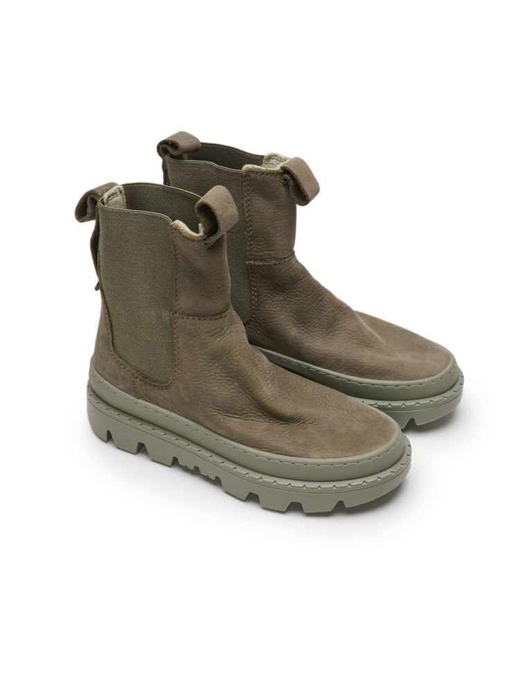 נעלי נשים - Satorisan - מגפונים UNALOME ELASTIC - חאקי2