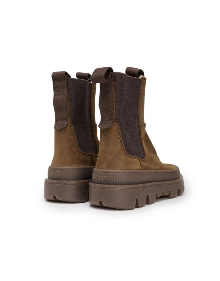 נעלי נשים - Satorisan - מגפונים UNALOME ELASTIC - חום3