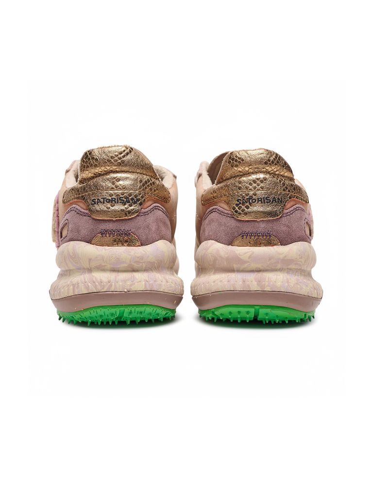 נעלי נשים - Satorisan - סניקרס עור CHACRONA - ורוד3