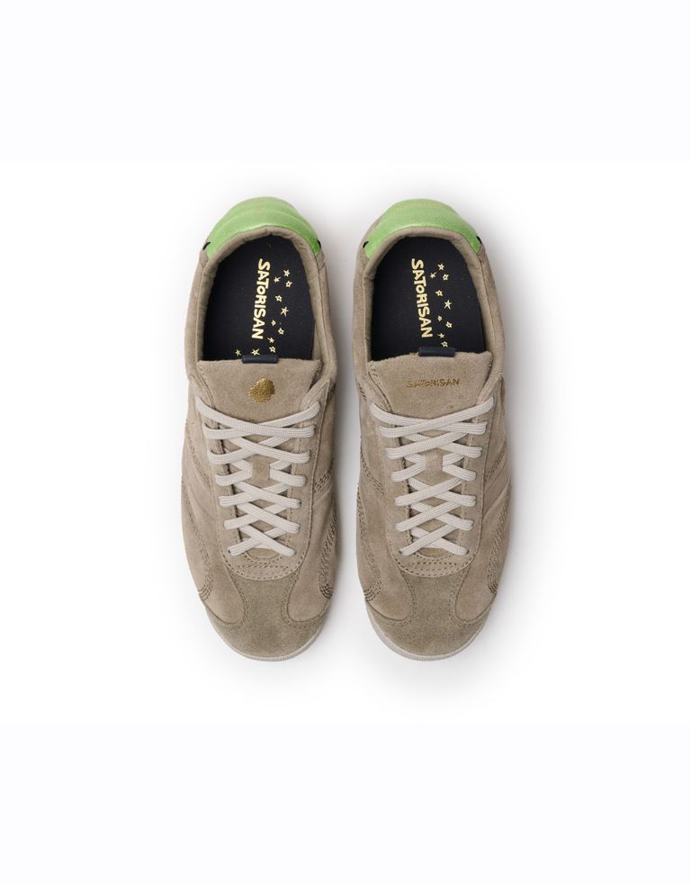 נעלי נשים - Satorisan - סניקרס זמש STARDUST - אפור חום4