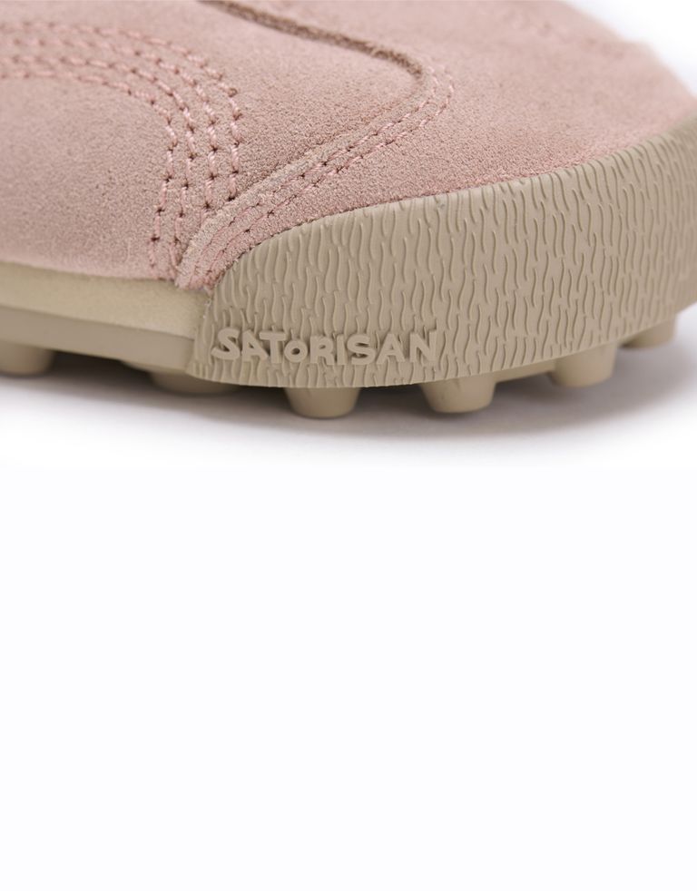 נעלי נשים - Satorisan - סניקרס זמש STARDUST - ורוד4