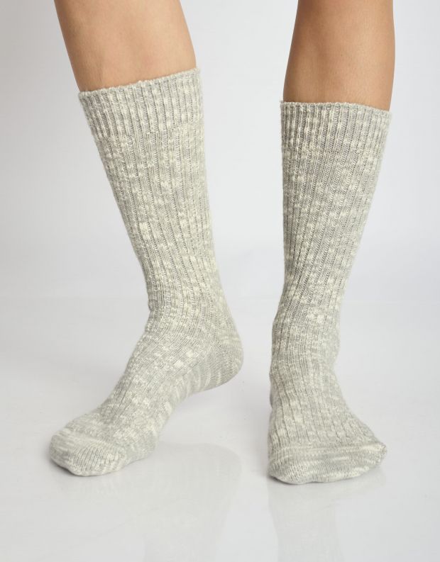 נעלי נשים - Le Bon Shoppe - גרביים COTTAGE - אפור בהיר