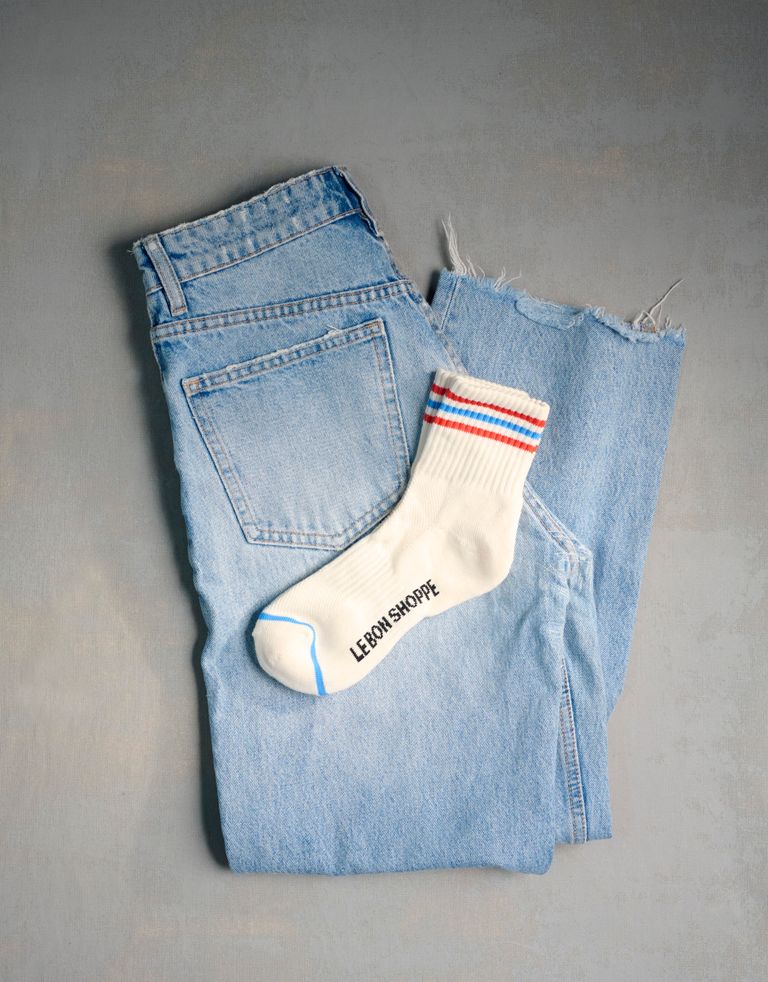 נעלי נשים - Le Bon Shoppe - גרביים GIRLFRIEND - אופוויט1