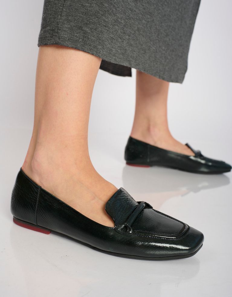 נעלי נשים - Yuko Imanishi - נעלי מוקסין RUCHI - ירוק4