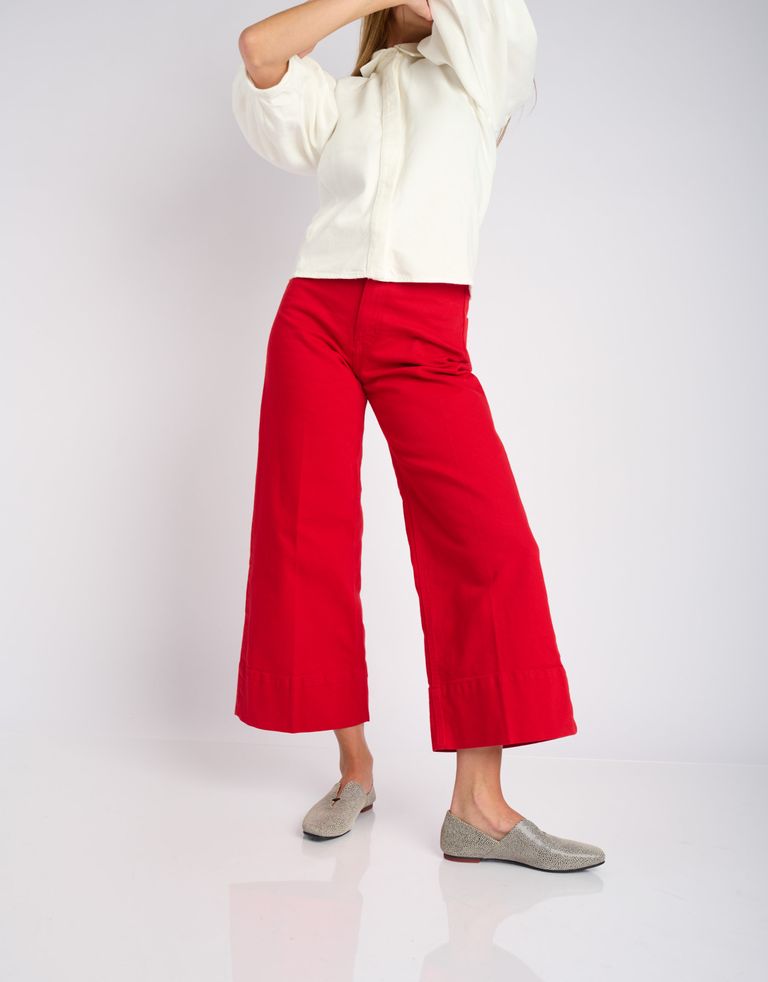 נעלי נשים - Yuko Imanishi - נעלי עור שטוחות AZU - אפור   שחור3