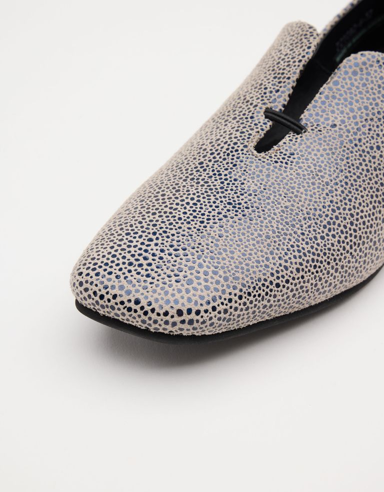 נעלי נשים - Yuko Imanishi - נעלי עור שטוחות AZU - אפור   שחור4