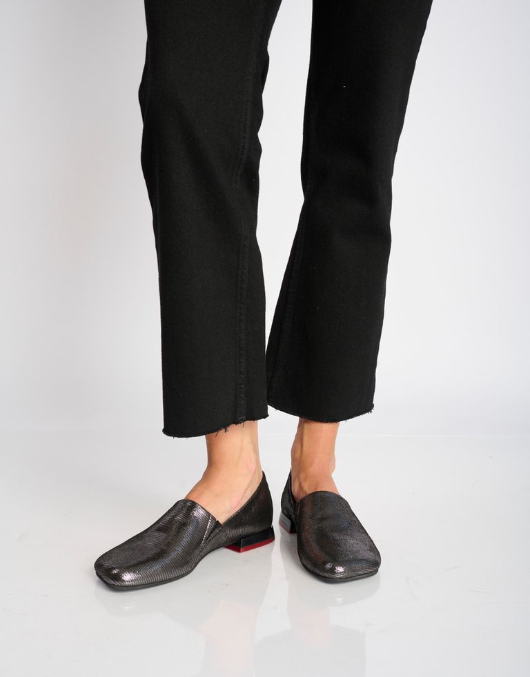 נעלי נשים - Yuko Imanishi - נעליים שטוחות KEO - שחור מטאלי3