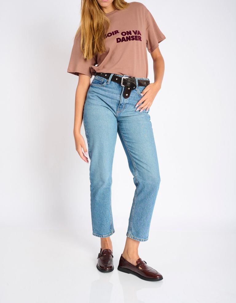 נעלי נשים - Yuko Imanishi - נעליים מבריקות KANA - חום4