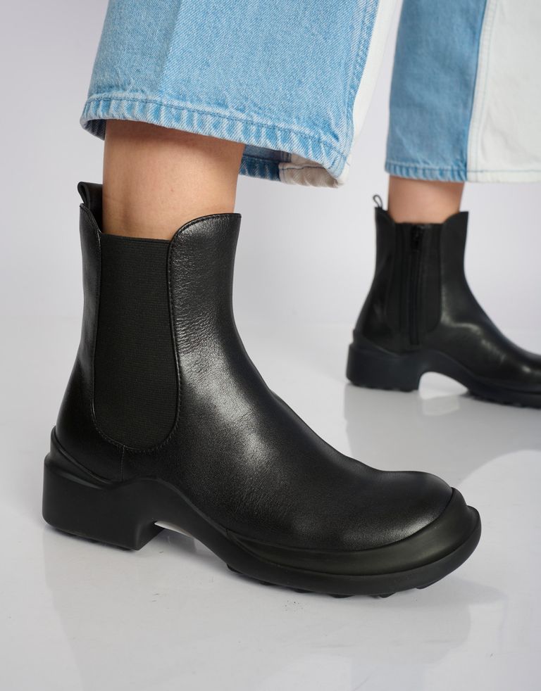 נעלי נשים - Jeffrey Campbell - מגפוני צ'לסי AVELINA - שחור3