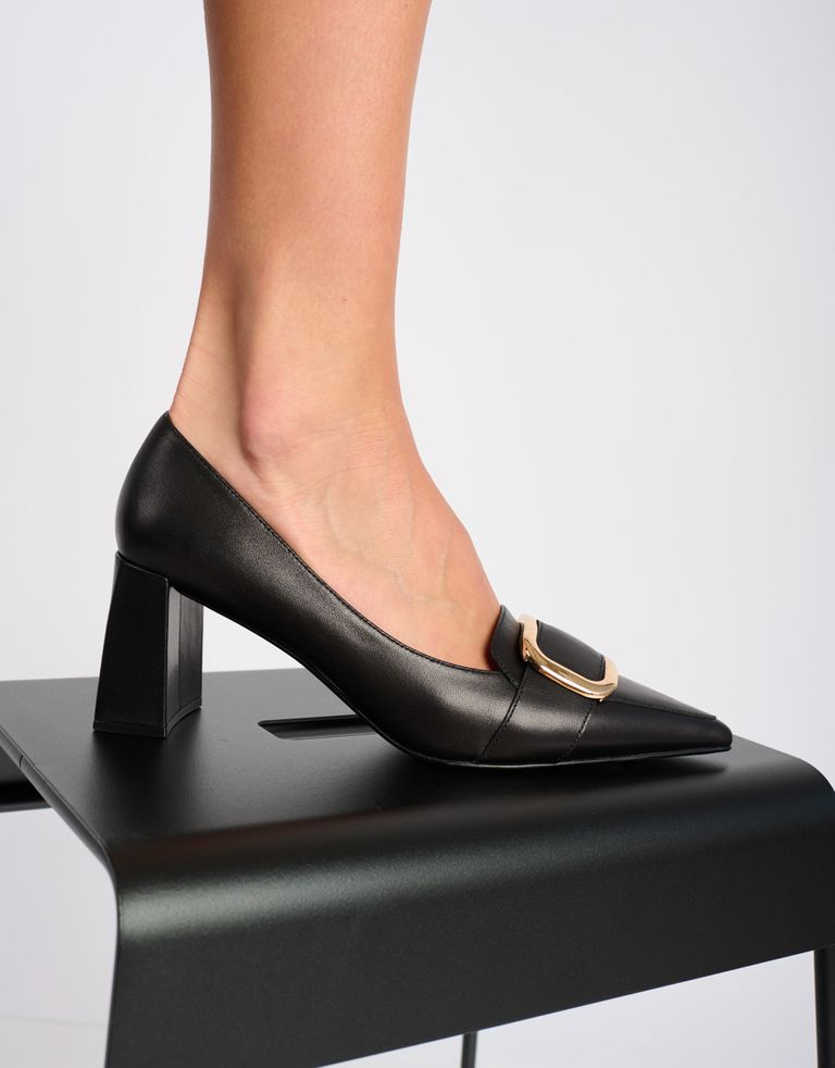 נעלי נשים - Jeffrey Campbell - נעלי עקב UNSIST - שחור2