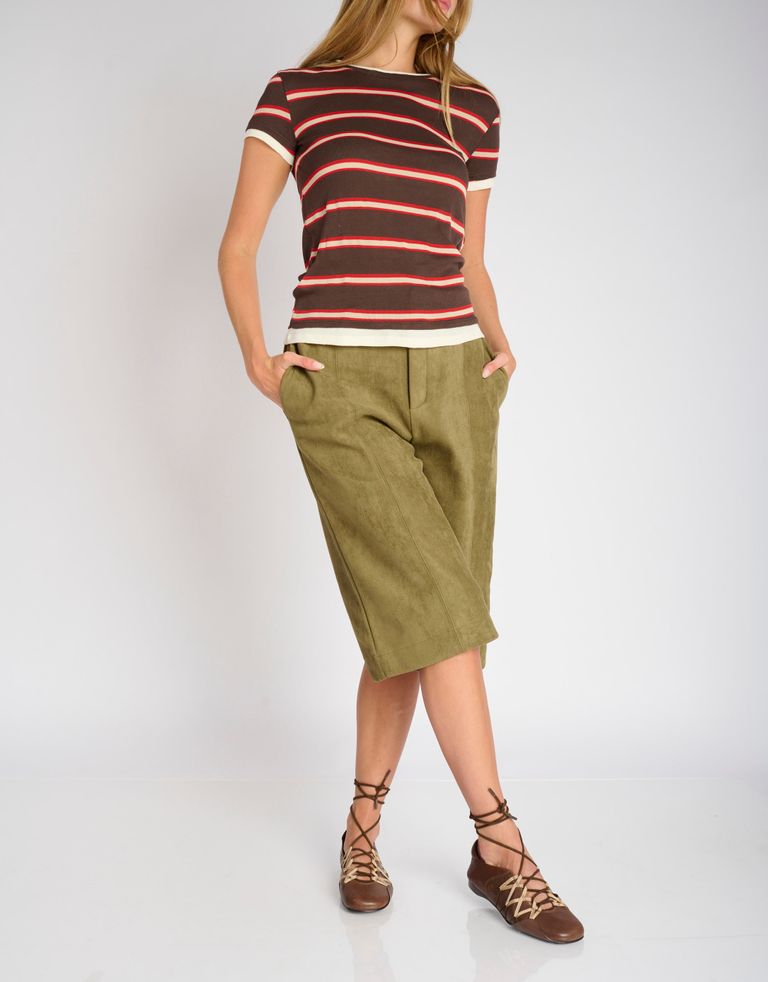 נעלי נשים - Jeffrey Campbell - נעליים שטוחות M-V-P - חום2