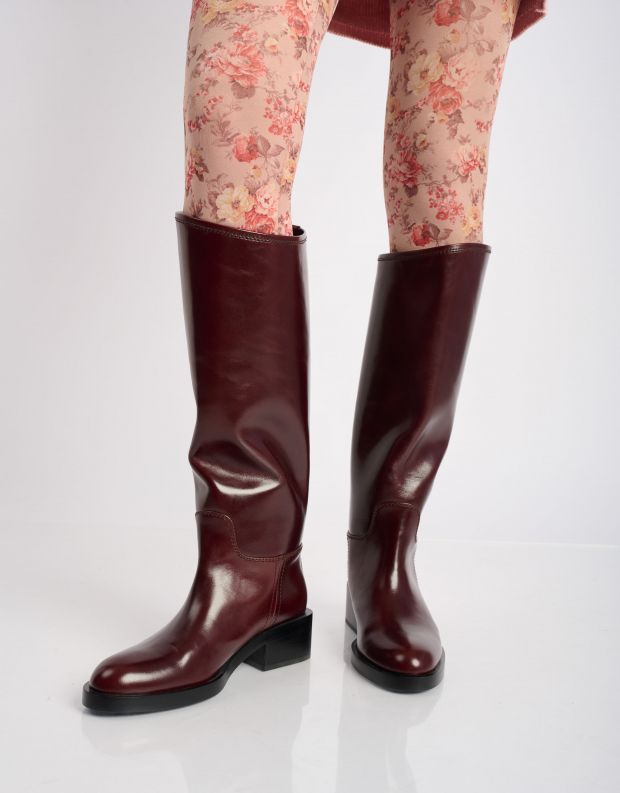נעלי נשים - Jeffrey Campbell - מגפיים REINING - חום