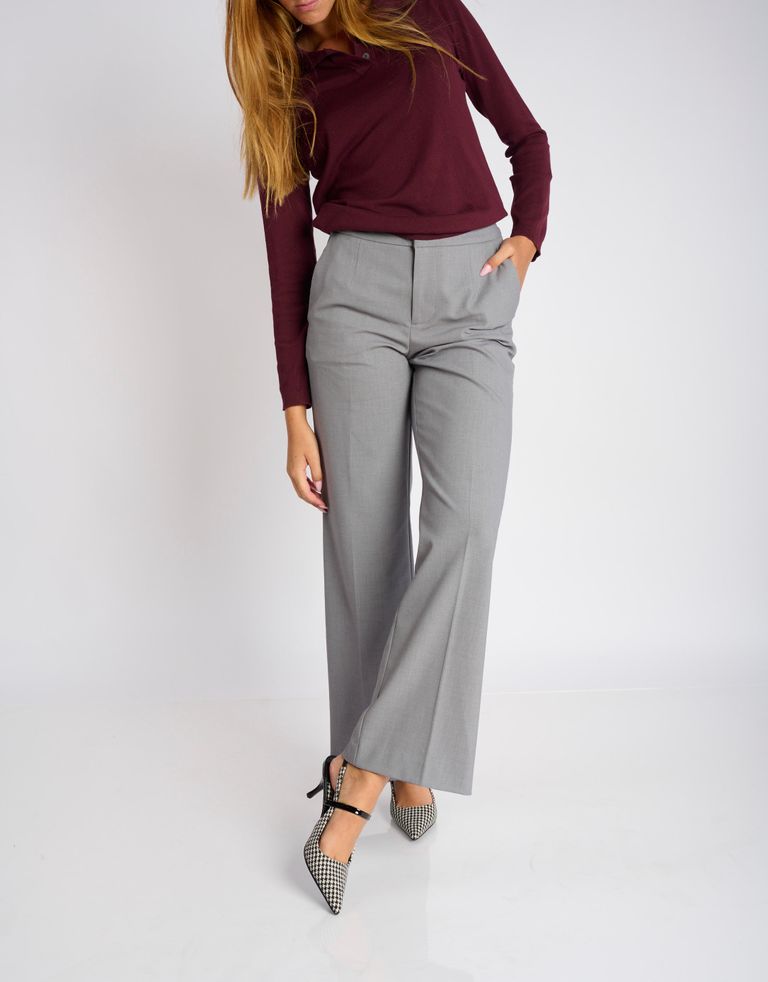 נעלי נשים - Jeffrey Campbell - נעלי סירה מבד TANYA - שחור לבן4